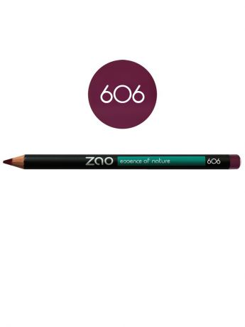 Косметические карандаши ZAO Zao карандаш для глаз, бровей, губ 606 (сливовый) (1,14 г)