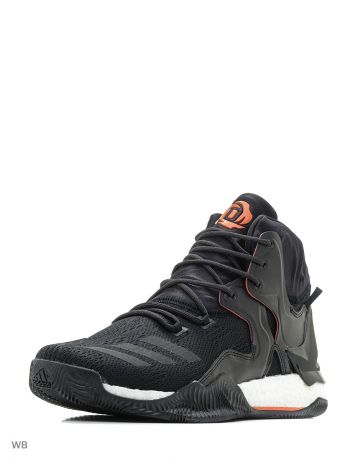 Кроссовки Adidas Высокие Кроссовки D Rose 7 Cblack/Orasld/Utiblk