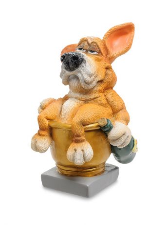 Статуэтки The Comical World of Stratford Статуэтка Собака Фоксхаунд ''Желаю полной золотой чаши''