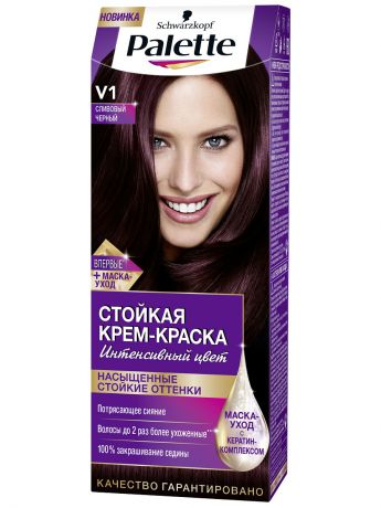 Краски для волос Palette Краска для волос ICC V1 Сливовый черный