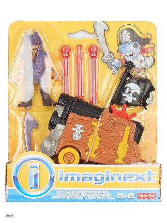 Фигурки-игрушки Mattel Базовые фигурки пиратов, Imaginext