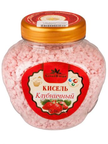Смеси для напитков АлтайФлора Кисель клубничный 300 гр.