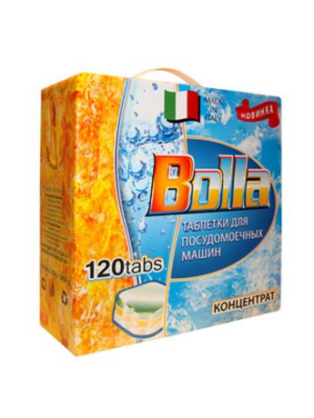 Средства для посудомоечных машин BOLLA Таблетки для посудомоечной машины BOLLA 120шт 7в1