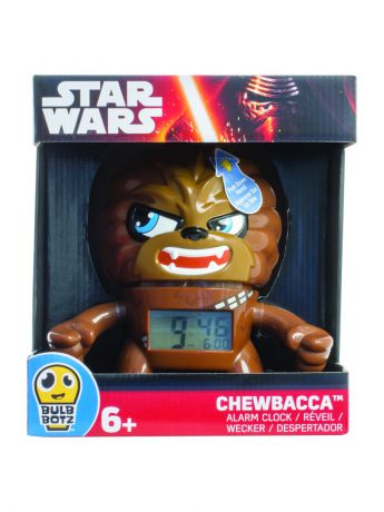 Часы настольные Star Wars Часы настольные BulbBotz Star Wars минифигура Chewbacca (Чубакка, Чуи, Шушака)