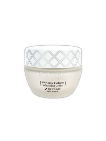 Кремы 3W Clinic Крем для лица осветляющий 3W Clinic Collagen Whitening Cream, 60 мл