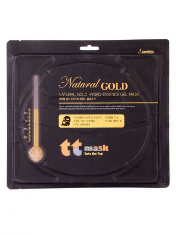 Косметические маски ANSKIN Маска для лица гидрогелевая с золотом Natural Gold Hydro Essence Gel Mask 70g