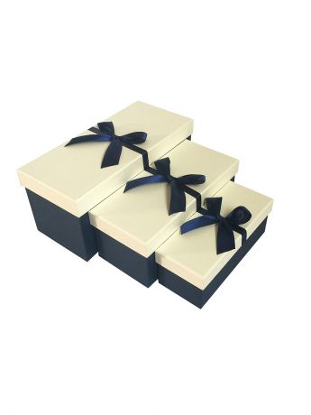 Подарочные коробки VELD-CO Коробки картонные, набор из 3х шт. 20*8*7,5, 25*10*9,5,   29*13*13см.