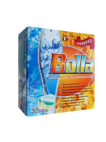 Средства для посудомоечных машин BOLLA Таблетки для посудомоечной машины BOLLA 30шт 7в1