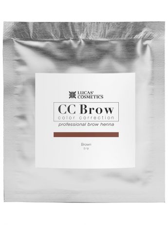 Краски для волос CC Brow Хна для бровей в саше (коричневый), 5 гр