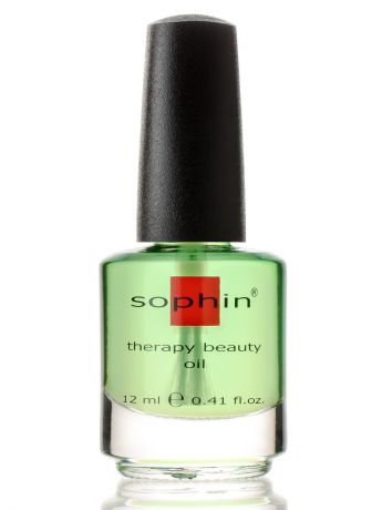 Масла SOPHIN Интенсивное масло для ногтей и кутикулы с экстрактом зеленой сливы, 12 мл