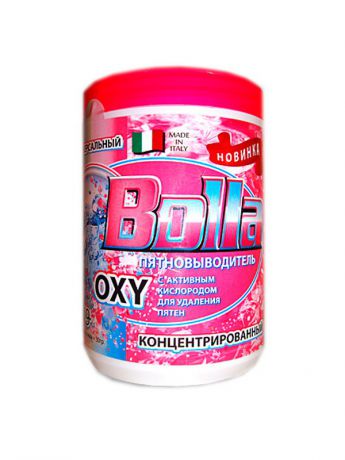 Пятновыводители BOLLA Пятновыводитель BOLLA Oxy 1000гр универсальный с активным кислородом для цветного и белого белья.