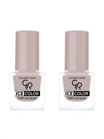 Лаки для ногтей Golden Rose.. Лак для ногтей Ice Color, 2 штуки. Тон 119