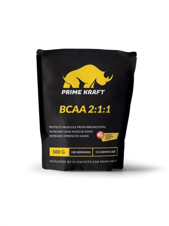 Аминокислоты Prime Kraft Prime Kraft BCAA 2:1:1 (персик-маракуйя)