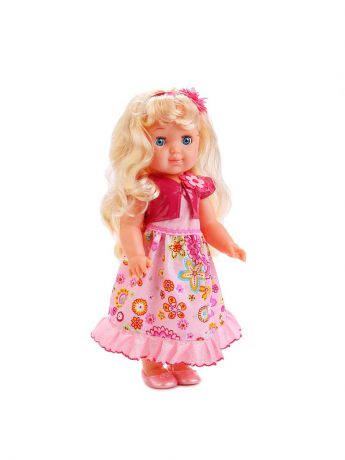 Куклы Карапуз Кукла "Полина" 35 см, озвученная, закрывает глазки.