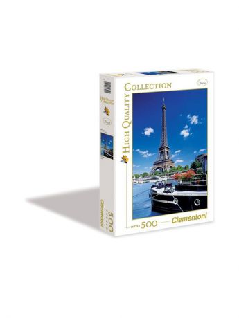 Пазлы Clementoni Пазл 500 элементов "Париж, Вид на Эйфелевую башню"