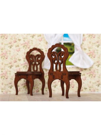 Аксессуары для кукол ЯиГрушка Набор с 2-мя стульями (коричневый) "Одним Прекрасным Утром"