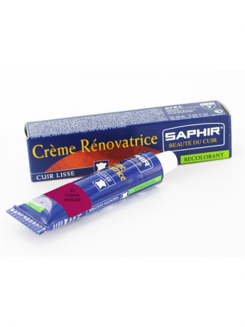 Краски для обуви Saphir Восстановитель кожи Creme RENOVATRICE, 25 мл. (жидкая кожа)(93 фуксия)