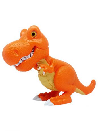 Фигурки-игрушки Junior Megasaur Игрушка Junior Megasaur Динозавр, звук, оранжевый, свет, звук эфф-ты