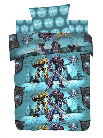 Постельное белье Transformers Комплект постельного белья 1,5 бязь "Защитники"