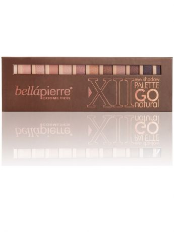 Румяна Bellapierre Bellapierre cosmetics TEP002 Go Natural Палитра из 12 компактных пигментов Go Natural