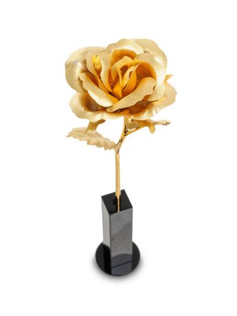 Сувениры Gold Leaf Роза малая