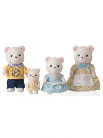 Фигурки-игрушки Sylvanian Families Набор "Семья Белых Медведей"