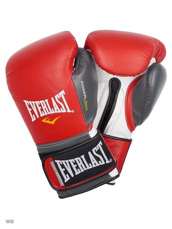 Перчатки боксерские Everlast Перчатки тренировочные Powerlock