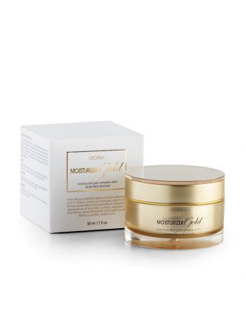 Кремы Leorex Инновационный увлажняющий крем с коллоидами золота Moisturizer Gold, 50 мл.