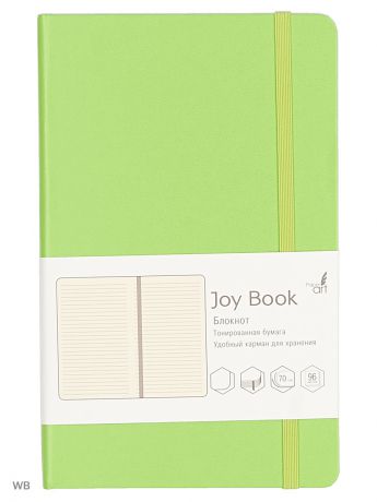 Блокноты Канц-Эксмо Joy Book. Ярко-салатовый (А5 96л)