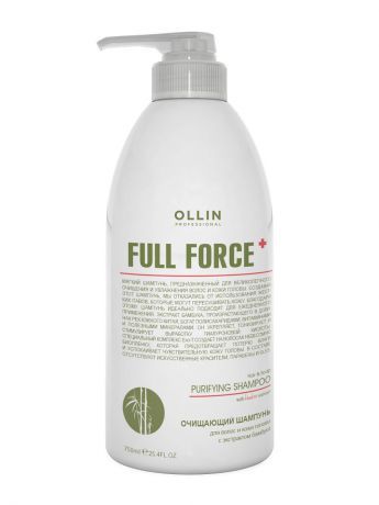 Шампуни Ollin Professional Очищающий шампунь для волос и кожи головы с экстрактом бамбука 750 мл