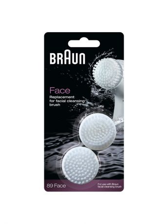 Аксессуары для косметических аппаратов Braun Braun Сменная насадка SE89 Face SE5/SE7 для чистки лица