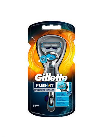 Бритвы безопасные GILLETTE Бритва Gillette Fusion ProShield Chill