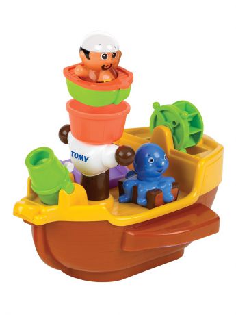 Игрушки для ванной TOMY. Пиратский корабль для ванной