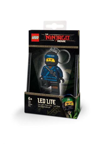 Брелоки Lego. Брелок-фонарик для ключей LEGO Ninjago Movie (Лего Фильм: Ниндзяго)-Jay