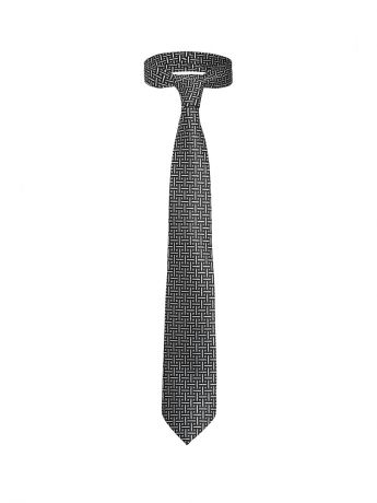 Галстуки Signature A.P. Классический галстук Знакомство в Сан Диего с оригинальным принтом