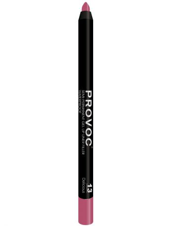 Косметические карандаши Provoc PV0013 Gel Lip Liner 13 Delicious Гелевая подводка в карандаше для губ (цв. розово-малиновый)