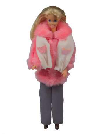 Аксессуары для кукол Модница. Комплект для куклы 29 см: полушубок, брюки и шарфик