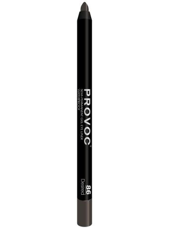 Косметические карандаши Provoc Гелевая подводка в карандаше для глаз PV0086 Gel Eye Liner 86 Desired  (цв.шоколадный)