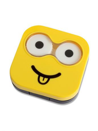 Контейнеры для линз Balvi Набор для контактных линз Emoji желтый