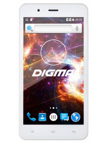 Смартфоны DIGMA Смартфон S504 3G Vox, белый