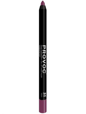 Косметические карандаши Provoc PV0031 Gel Lip Liner 31 Vixon Гелевая подводка в карандаше для губ (цв. темно-вишневый)