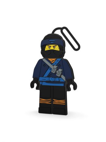 Брелоки Lego. Бирка для багажа LEGO Ninjago Movie (Лего Фильм: Ниндзяго)-Jay