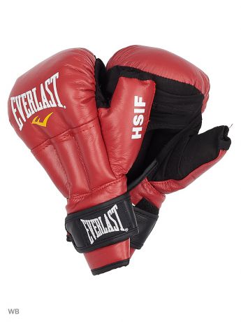 Перчатки боксерские Everlast Перчатки для рук. боя HSIF Leather