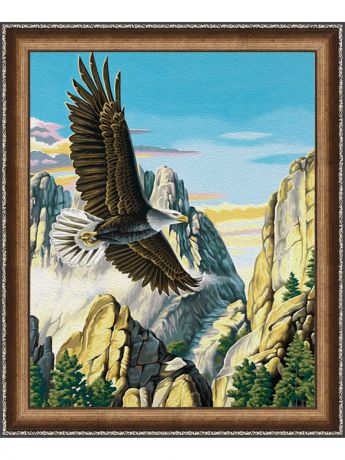 Наборы для поделок Алмазная живопись Картина стразами "Горный орел" (АЖ-1518)