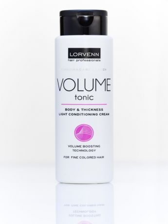Кондиционеры для волос Lorvenn Крем-кондиционер для тонких и окрашенных волос Volume Tonic, 300мл