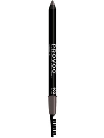 Косметические карандаши Provoc PV0102 Eye Brow Liner 102 Seductive Гелевая подводка в карандаше для бровей (коричневый)