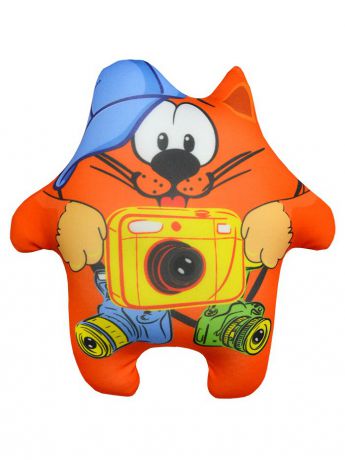 Подушки декоративные Оранжевый кот Подушка Игрушка антистресс Кот Профи