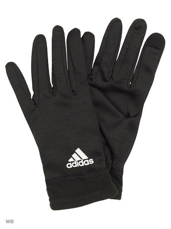 Перчатки Adidas Перчатки CLMWM FLC GL        BLACK/BLACK/WHITE