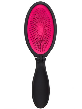 Расчески WET BRUSH BWP824PINK POP FOLD PINK Щетка для спутанных волос раскладная (черно-розовая)