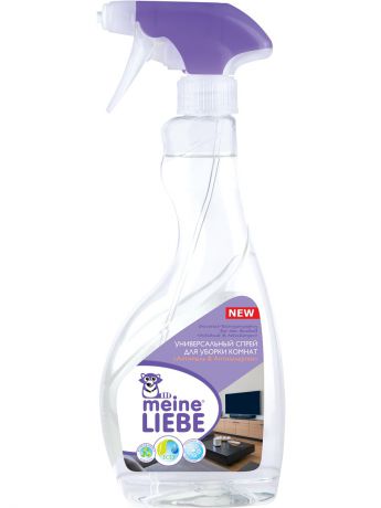 Средства для уборки MEINE LIEBE Универсальный спрей для уборки комнат Антипыль        Антиаллерген, 500мл